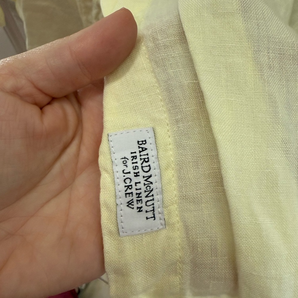 Jcrew Baird McNutt Irish Linen button down - Picture 5 of 6